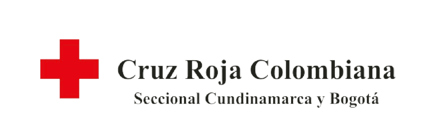 Imagotipo de la cruz roja colombiana seccional Cundinamarca y Bogotá
